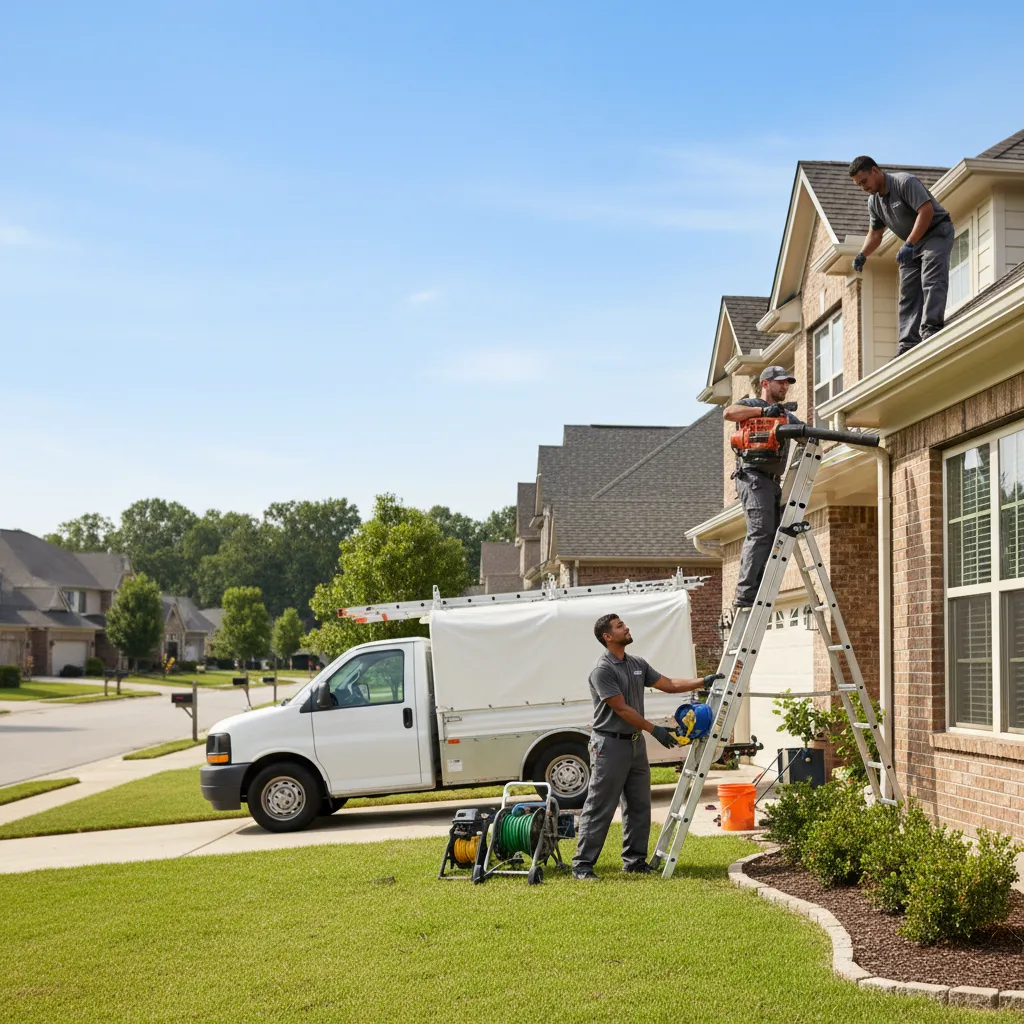 Home Gutter Service in Tatums, OK near me